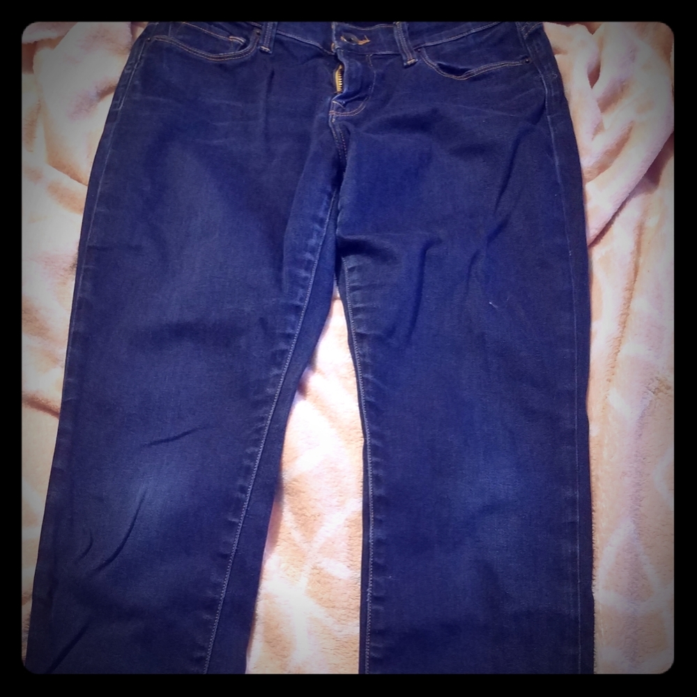 Lucky dark skinny jeans jeans